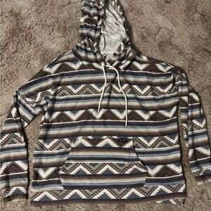 Wrangler Women’s Multicolor Patterned Hoodie